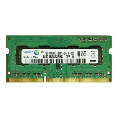 Лот: 13986392. Фото: 1. Samsung DDR3 so-dimm 1Gb (PC3-8500... Оперативная память