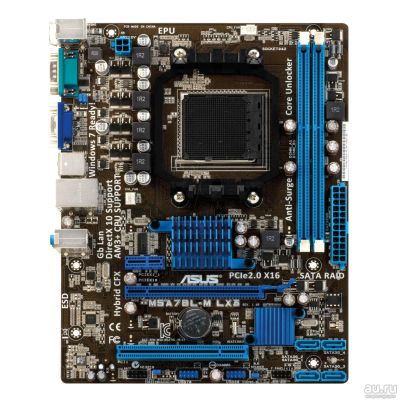 Лот: 15478511. Фото: 1. Отличная мать для AMD AM3/AM3... Материнские платы