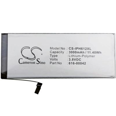 Лот: 22975886. Фото: 1. Аккумулятор CS-IPH612XL - Apl... Аккумуляторы