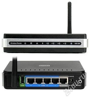 Лот: 1963065. Фото: 1. D-LINK DIR-320. Маршрутизаторы (роутеры)