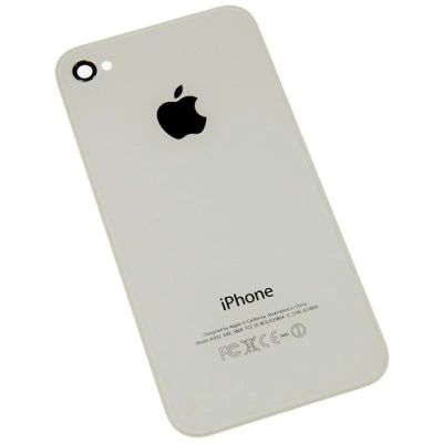 Лот: 9447185. Фото: 1. Задняя крышка для iPhone 4S белая... Корпуса, клавиатуры, кнопки