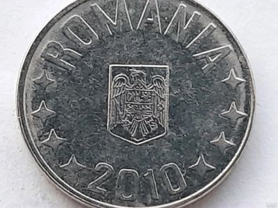 Лот: 17754110. Фото: 1. Монета Румынии 10 бань. Европа