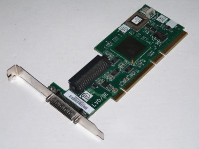 Лот: 17533982. Фото: 1. Контроллер PCI-X SCSI Intel LVD... Платы расширения, контроллеры, доп. порты