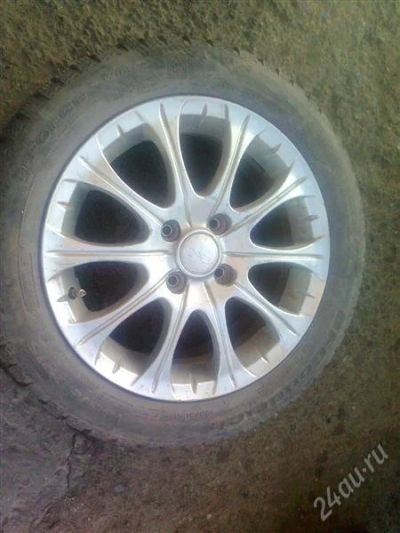 Лот: 1800791. Фото: 1. литые диски 15" c резиной. Шины на дисках