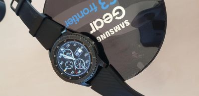 Лот: 12076696. Фото: 1. Samsung Gear S3 frontier, РСТ... Смарт-часы, фитнес-браслеты, аксессуары