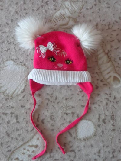 Лот: 5812979. Фото: 1. Красивая зимняя шапочка. Головные уборы