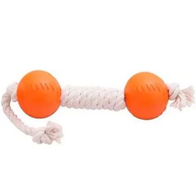 Лот: 17345206. Фото: 1. Гантель Doglike (Доглайк) канатная... Игрушки для животных