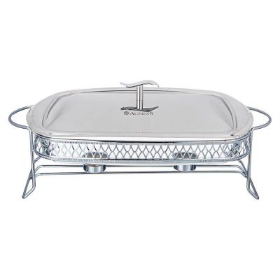 Лот: 25606111. Фото: 1. Мармит Agness silver 3,6л. Предметы сервировки