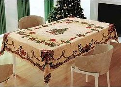 Лот: 18355499. Фото: 1. Скатерть гобелен в подарочной... Скатерти, салфетки