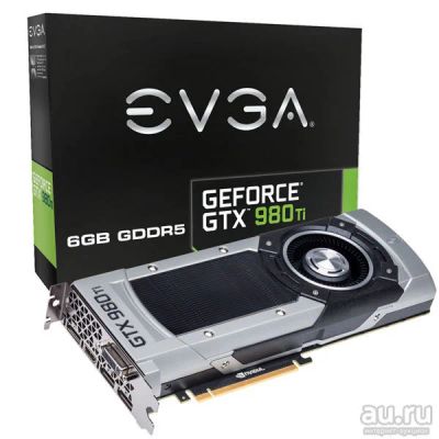 Лот: 12813833. Фото: 1. Видеокарта EVGA GeForce GTX 980... Видеокарты