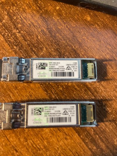 Лот: 25409340. Фото: 1. Cisco SFP-10-G-LR-S. Другое (сетевые устройства)
