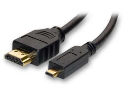 Лот: 9976079. Фото: 1. Кабель HDMI - micro HDMI 2 метра. Шлейфы, кабели, переходники