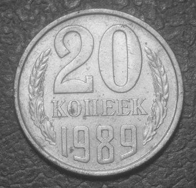 Лот: 5354419. Фото: 1. СССР.20 копеек 1989 г.(672). Россия и СССР 1917-1991 года