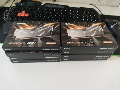 Лот: 24870748. Фото: 1. 64Gb (4x16Gb) DDR4 Netac Shadow... Оперативная память