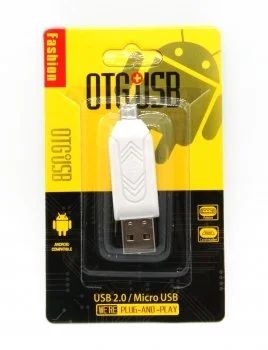 Лот: 13898409. Фото: 1. Карт-ридер Otg Mega U3 (белый). Другое (компьютеры, оргтехника, канцтовары)
