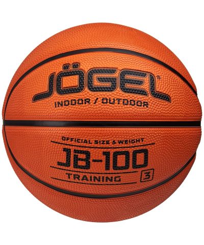 Лот: 24895175. Фото: 1. Мяч баскетбольный Jogel JB-100... Мячи, ракетки, шайбы, клюшки