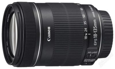 Лот: 2909432. Фото: 1. Canon EF-S 18-135mm - объектив... Объективы