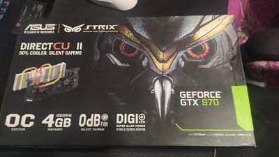 Лот: 19322735. Фото: 1. Видеокарта Asus GTX 970 STRIX. Видеокарты