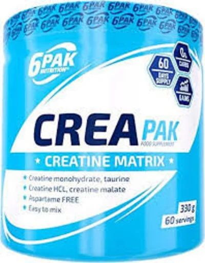 Лот: 10103078. Фото: 1. Crea Pak 330 гр. 6PAK ( креатин... Спортивное питание, витамины
