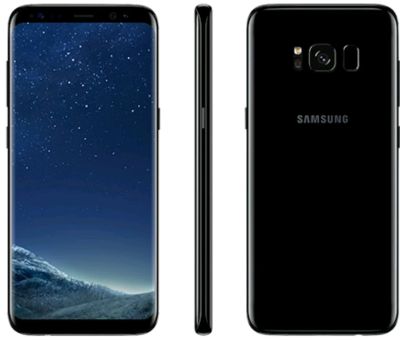 Лот: 10036630. Фото: 1. Samsung Galaxy S8+ чёрный бриллиант. Смартфоны