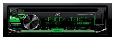 Лот: 10801994. Фото: 1. Автомагнитола JVC KD-R487 новое... Автомагнитолы