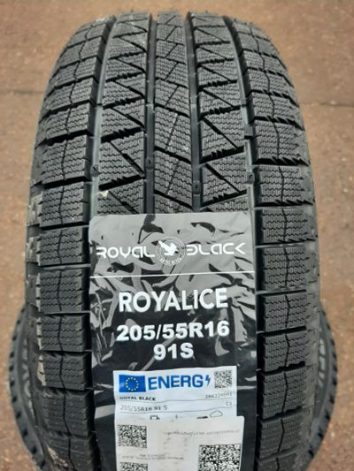 Лот: 25897274. Фото: 1. 205/55 R16 91S Royal Black Ice... Шины