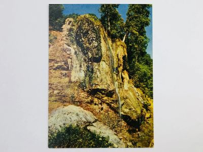 Лот: 23296505. Фото: 1. Латвийская ССР. Легендарные скалы... Открытки, конверты