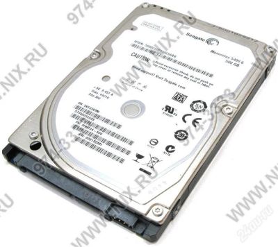 Лот: 840744. Фото: 1. HDD SATA 500Gb 2,5" Seagate ST9500325AS. Жёсткие диски (HDD)