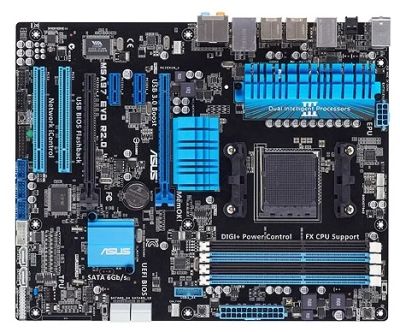 Лот: 8036941. Фото: 1. Материнская плата Asus M5A97 R2... Материнские платы