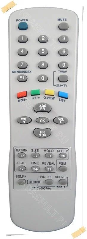 Лот: 15904920. Фото: 1. Пульт AKAI 6710V00070A. Пульты ДУ