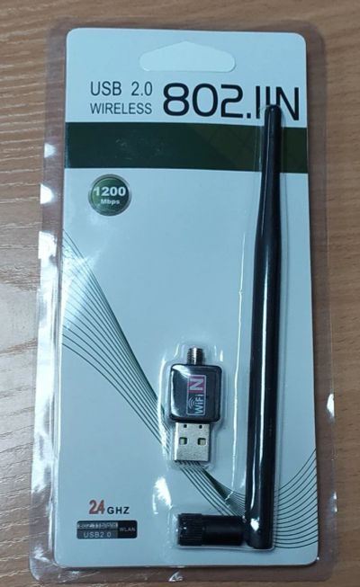 Лот: 17898052. Фото: 1. USB Wi-Fi адаптер, новый. Съемная... WiFi, Bluetooth адаптеры