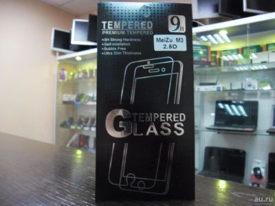 Лот: 9915996. Фото: 1. Защитное стекло MeiZu M3 (2.5D... Защитные стёкла, защитные плёнки