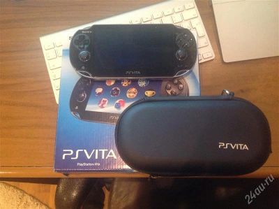Лот: 2500787. Фото: 1. PS VITA WI-FI с чехлом. Игровые приставки, консоли