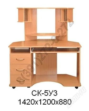 Лот: 1904730. Фото: 1. Стол компьютерный. Столы, стулья, обеденные группы