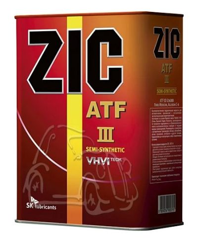 Лот: 3736029. Фото: 1. ZIC Dexron III, 4L. Масла, жидкости