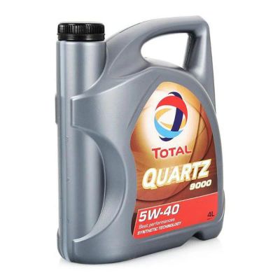 Лот: 10119203. Фото: 1. TOTAL Quartz 9000 5W-40 4л. Масла, жидкости