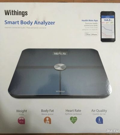 Лот: 9138162. Фото: 1. Смарт Весы Withings Smart Body... Остальная техника