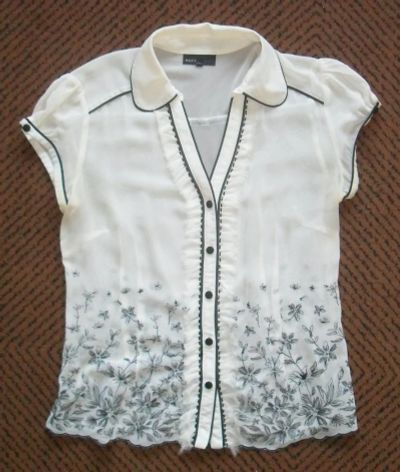 Лот: 10000236. Фото: 1. Блуза + топ (комплект) (изг... Блузы, рубашки