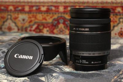 Лот: 2147548. Фото: 1. Объектив CANON EF-S 18-200 f/3... Объективы