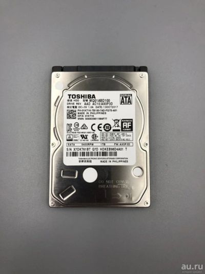 Лот: 18574877. Фото: 1. Seagate 2.5" 1Tb Toshiba X7DKT61BTQ7D. Жёсткие диски (HDD)