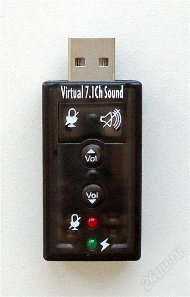 Лот: 1637840. Фото: 1. Звуковая карта USB. Звуковые карты