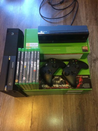 Лот: 9959655. Фото: 1. Xbox one приставка , обмен на... Консоли