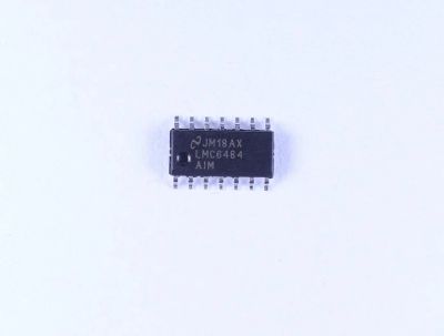 Лот: 12079685. Фото: 1. Микросхема LMC6484 ( LMC6484AIM... Микросхемы