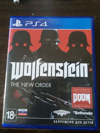 Лот: 4734093. Фото: 1. Диск Wolfenstein: New Order для... Игры для консолей