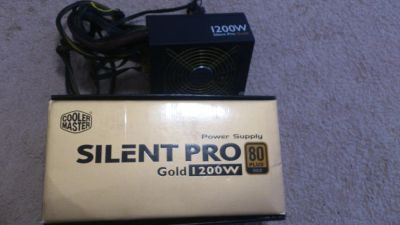 Лот: 4602783. Фото: 1. Cooler Master Silent Pro Gold... Корпуса, блоки питания