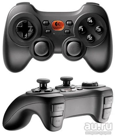 Лот: 8665594. Фото: 1. logitech rumblepad 2. Аксессуары для игровых приставок, консолей, геймпады
