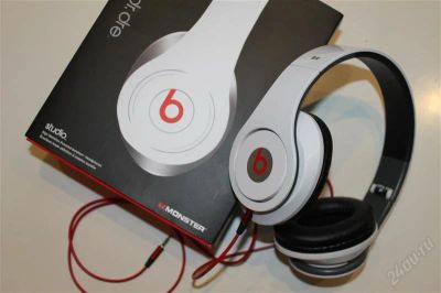Лот: 2965362. Фото: 1. наушники Monster beats by dr.dre. Наушники, гарнитуры