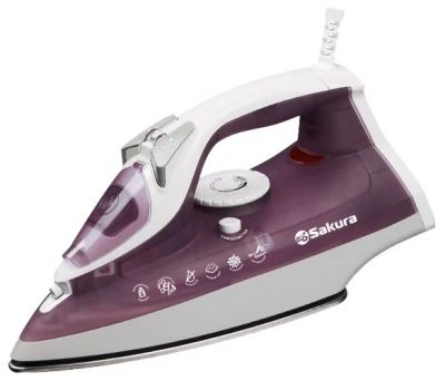 Лот: 10963837. Фото: 1. Утюг Sakura SA-3018CBL (2200 Вт... Утюги, парогенераторы, отпариватели