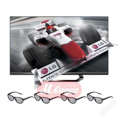 Лот: 2320213. Фото: 1. 3D LED-Телевизор LG 47 LM640T... Телевизоры