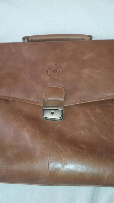 Лот: 6822158. Фото: 1. Кожаная сумка. Сумки